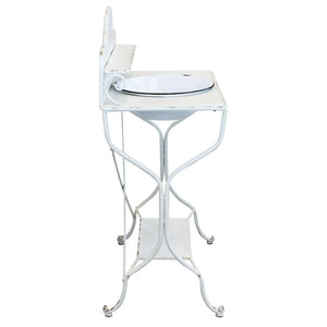 Catino di design iIndustrial in Acciaio cm 69x42x103 5 - CATY