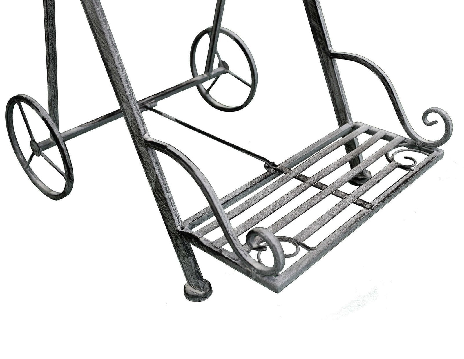 Eatagere bianco ossidato in Acciaio cm 37 5x51x81 - NARDI