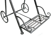 Eatagere bianco ossidato in Acciaio cm 37 5x51x81 - NARDI