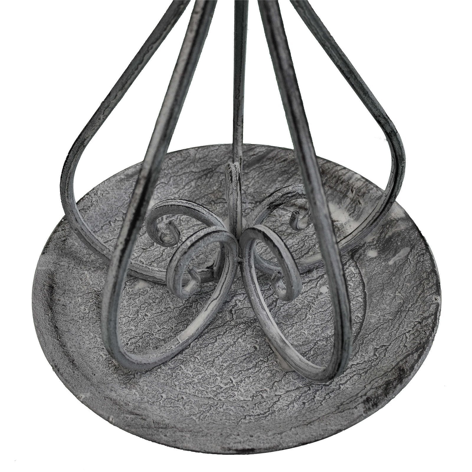 Portaombrelli bianco ossidato in Acciaio cm 29x29x68 - NARDI