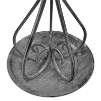 Portaombrelli bianco ossidato in Acciaio cm 29x29x68 - NARDI