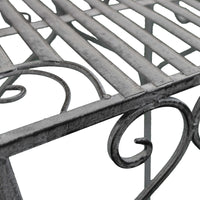 Set di 3 fioriere bianco ossidato in Acciaio cm 30x30x72 - NARDI