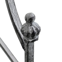 Eatagere 3 piani bianco ossidato in Acciaio cm 49x35x115 - NARDI