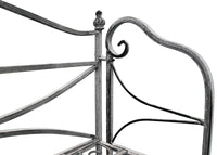 Eatagere 4 piani bianco ossidato in Acciaio cm 61x32x156 - NARDI