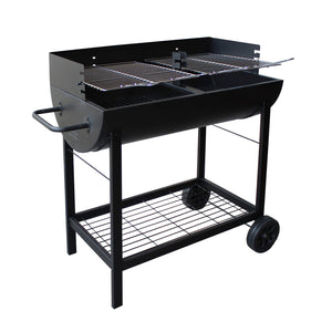 Barbecue a carbonella in Acciaio cm 103 5x48x95 - RAFE