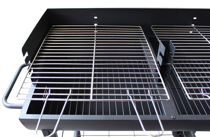 Barbecue a carbonella in Acciaio cm 103 5x48x95 - RAFE