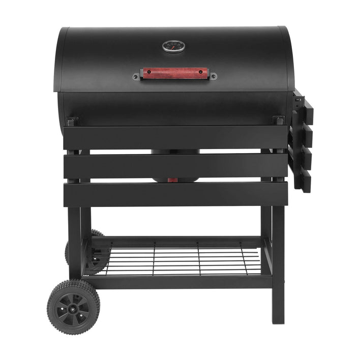 Barbecue a Carbonella con Affumicatore in Acciaio cm 113x97 5x70 - WAGYU