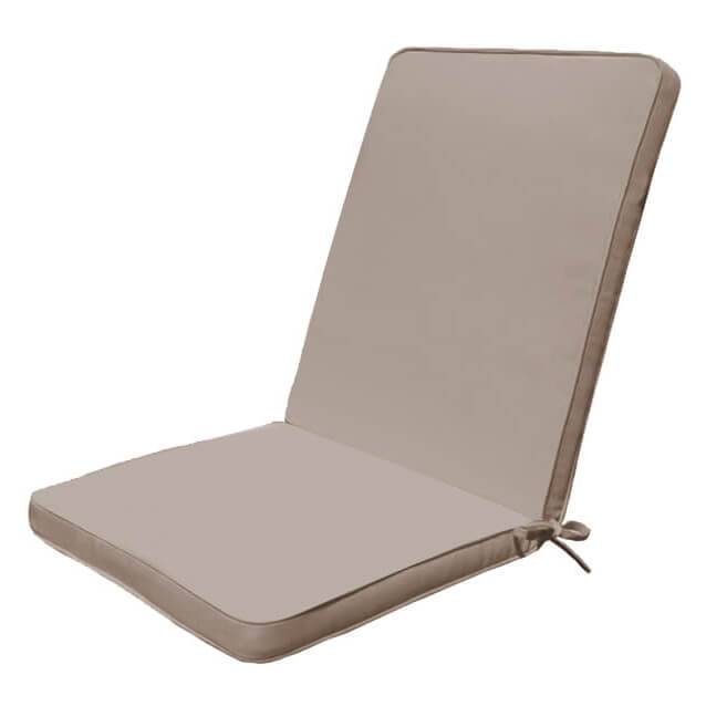 Cuscino da esterno idrorepellente per sedia - MEDIO