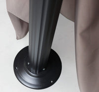 Gazebo da Giardino 3x3 con pareti laterali in alluminio poliestere - GRANT