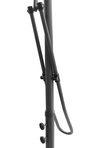 Ombrellone da Giardino decentrato 2x3 in acciaio - MUSON