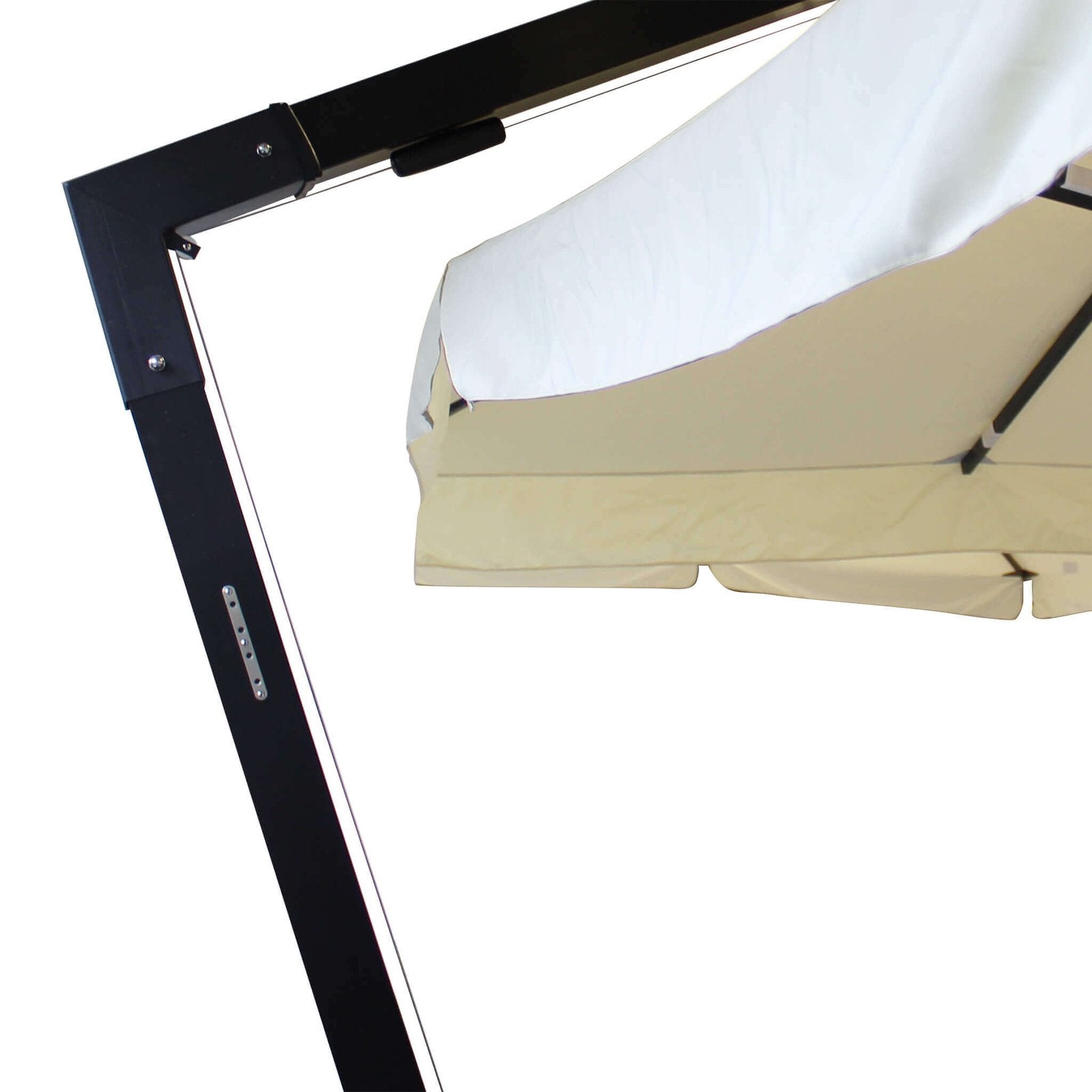 Ombrellone da Giardino decentrato 3x4 in alluminio - BRENTA