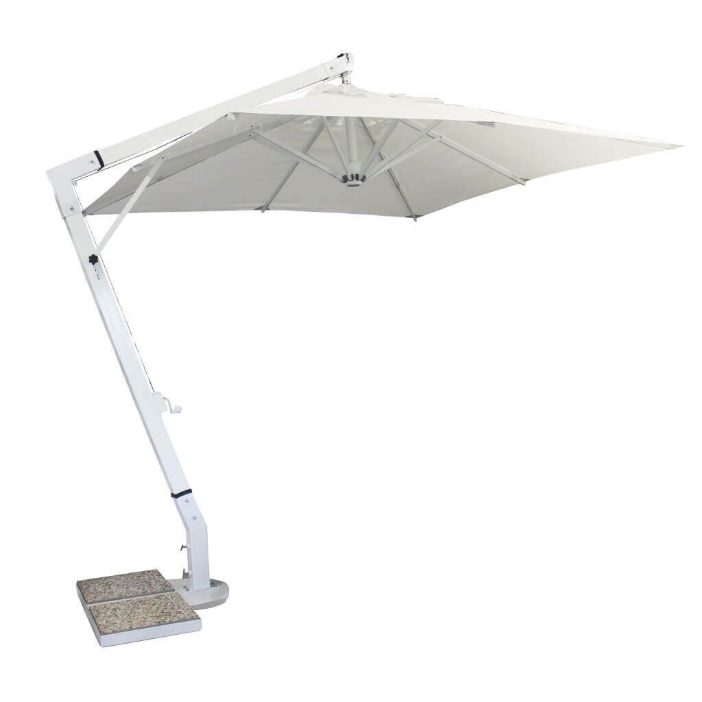 Ombrellone da Giardino decentrato 3x4 in alluminio - BRENTA