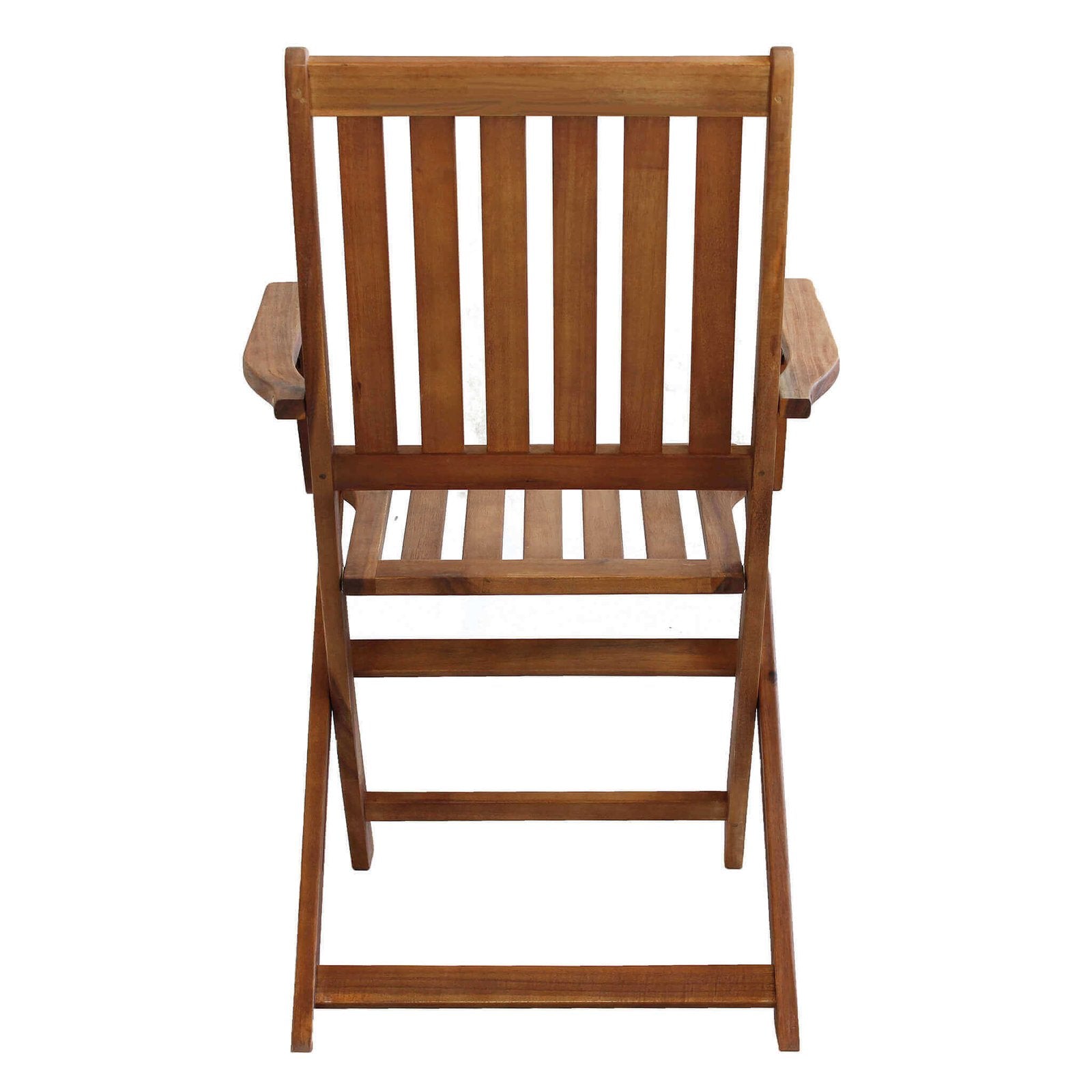 Poltrona da Giardino Pieghevole in Legno Acacia cm 55x57x91 - JIMI