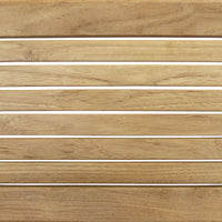 Poltrona da Giardino Pieghevole in Legno Teak cm 42x60x85 - THOR