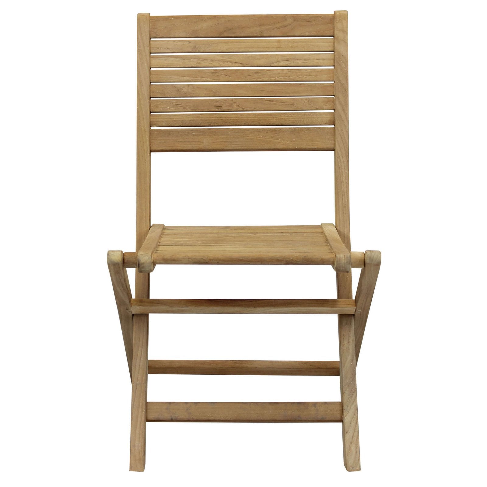 Sedia da Giardino Pieghevole in Legno Teak cm 42x51x85 - THOR