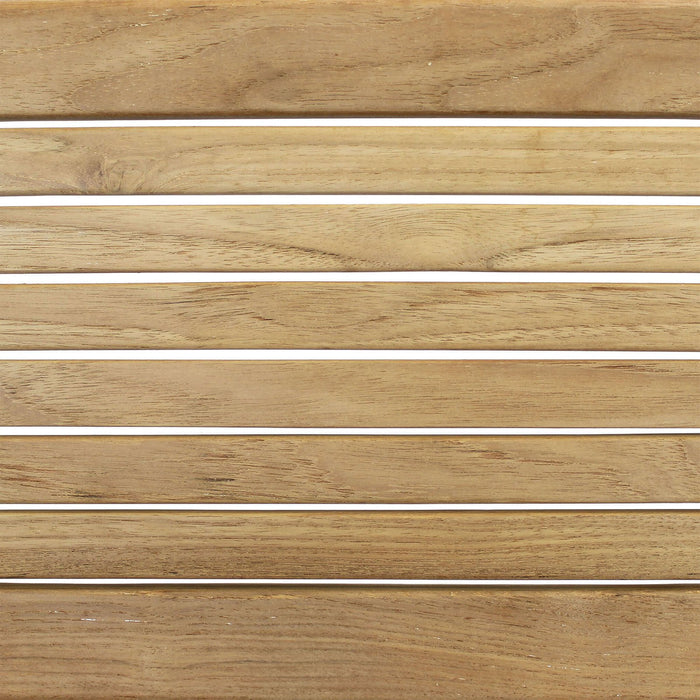 Sedia da Giardino Pieghevole in Legno Teak cm 42x51x85 - THOR