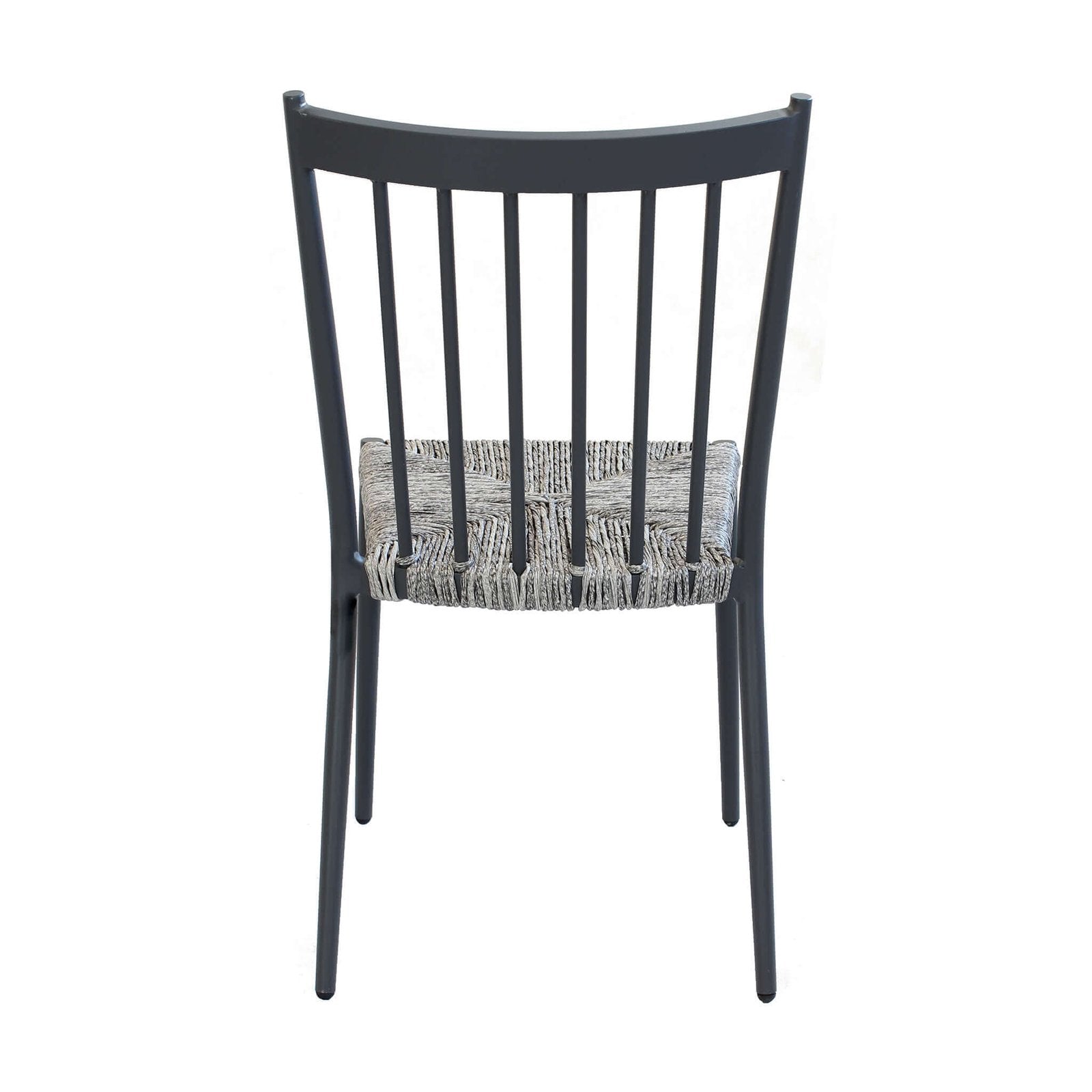 Sedia da Giardino Impilabile in Alluminio Wicker cm 46x57x86 - BURTON