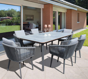 Tavolo da Giardino e piano in HPL 180x90 - NANDY