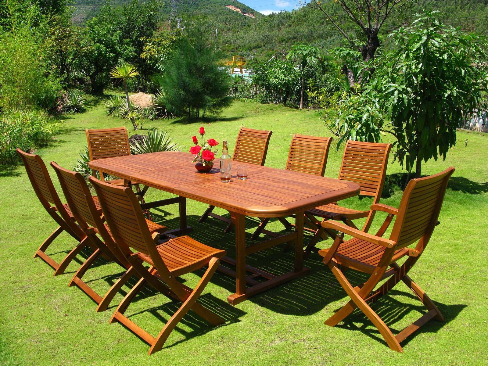 Tavolo da Giardino Allungabile cm 180x100 - RUSSELL