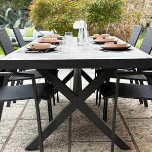 Tavolo da Giardino e piano in Gres cm 200x100 - CELTIC