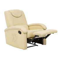 Poltrona reclinabile in Ecopelle cm 75x89x100 - NET