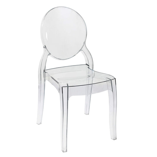 Poltrona Trasparente in Policarbonato cm 50x38x90 - GHOSTY