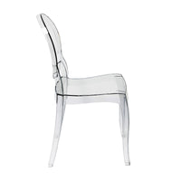 Poltrona Trasparente in Policarbonato cm 50x38x90 - GHOSTY