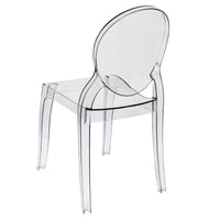 Poltrona Trasparente in Policarbonato cm 50x38x90 - GHOSTY