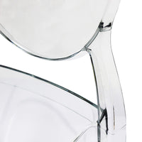 Poltrona Trasparente in Policarbonato cm 50x38x90 - GHOSTY