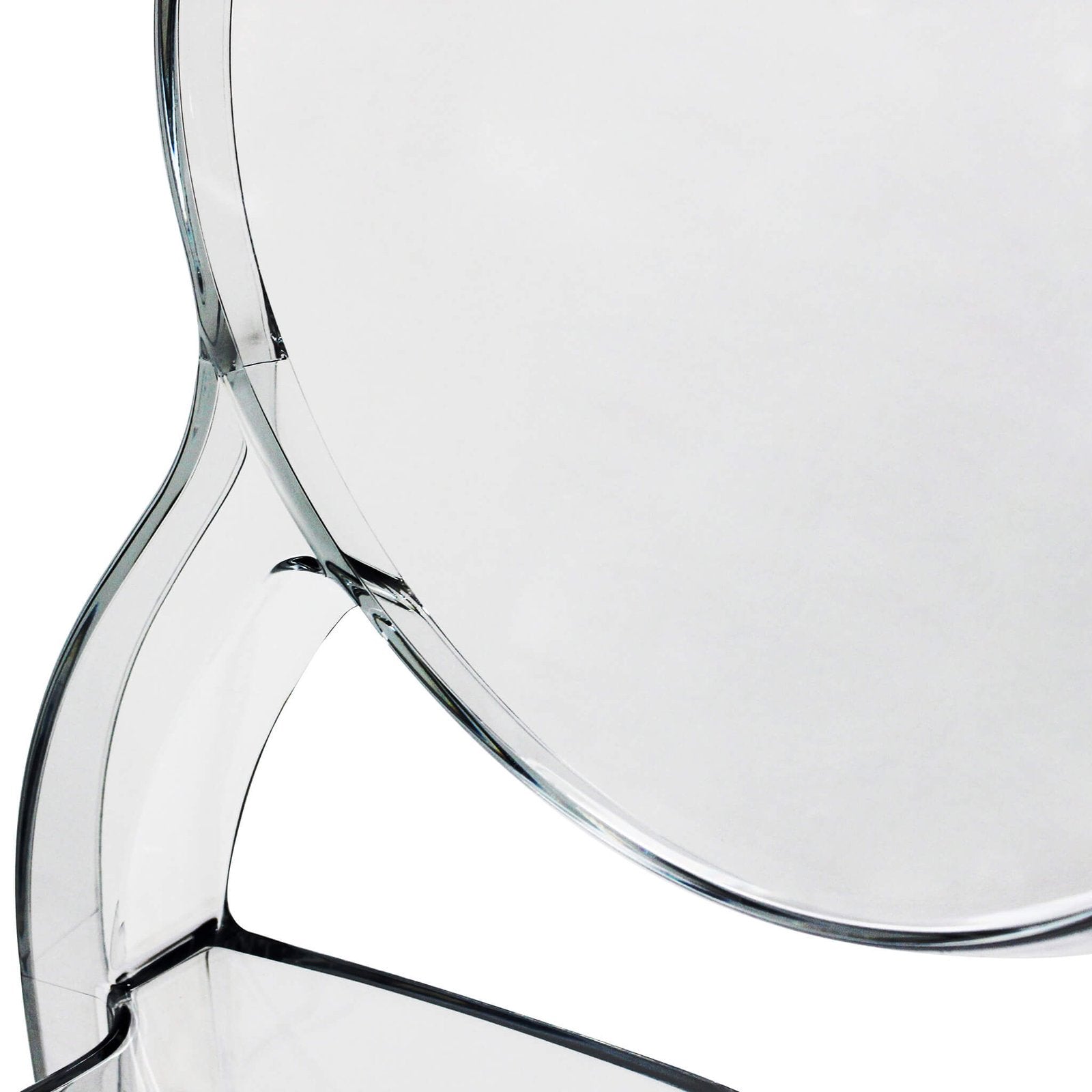 Poltrona Trasparente in Policarbonato cm 50x38x90 - GHOSTY