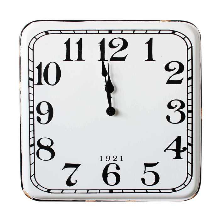 Orologio da parete in Acciaio Vetro cm 36x5 5x36 - RYLEY