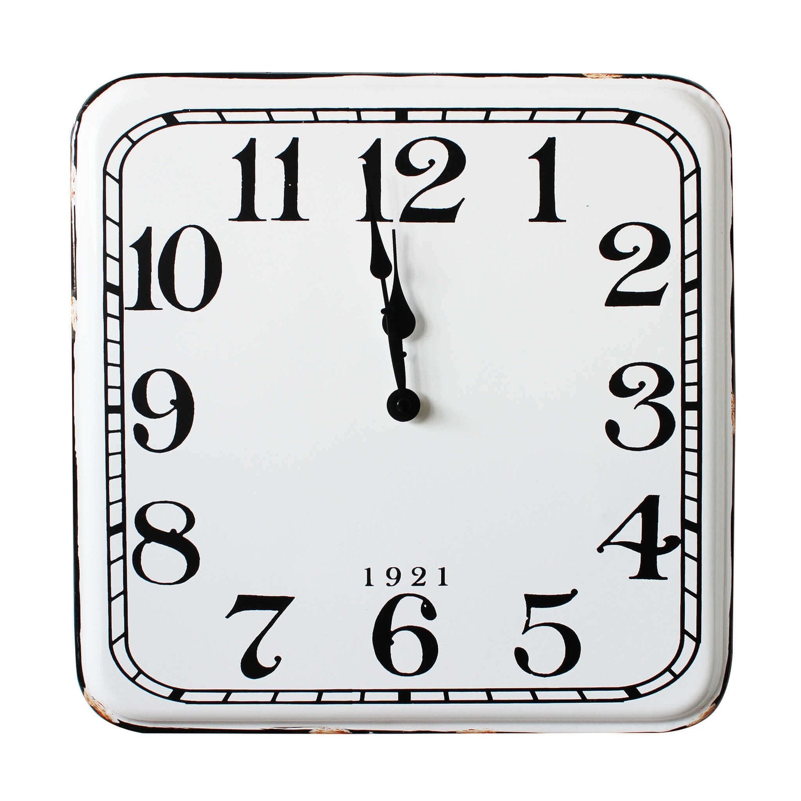 Orologio da parete in Acciaio Vetro cm 36x5 5x36 - RYLEY