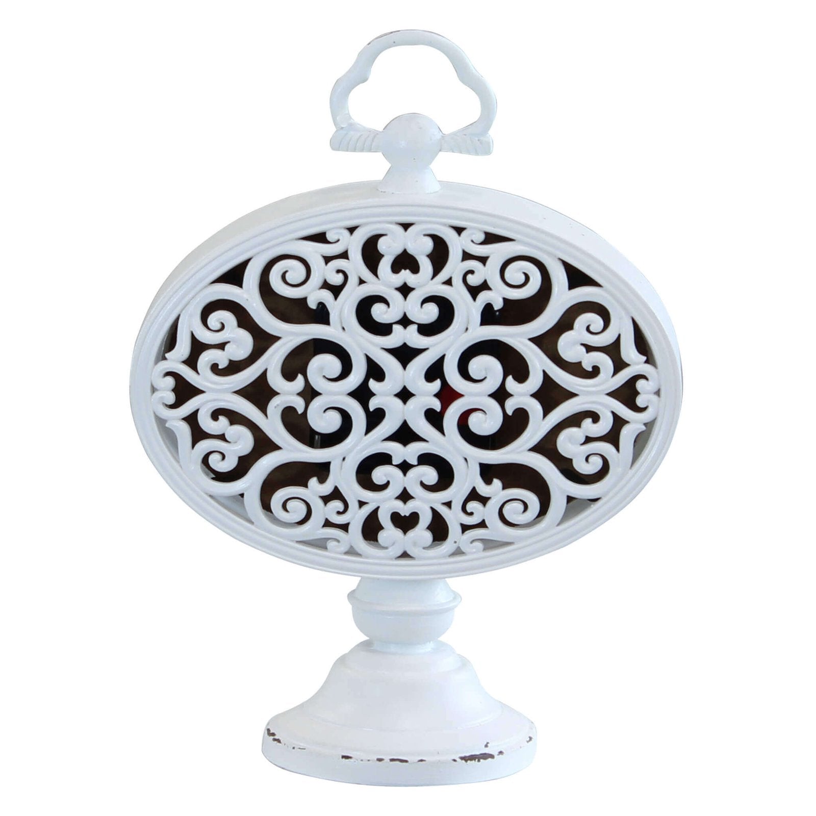 Orologio da appoggio in Acciaio Vetro cm 16 5x8 5x22 5 - FABIAN