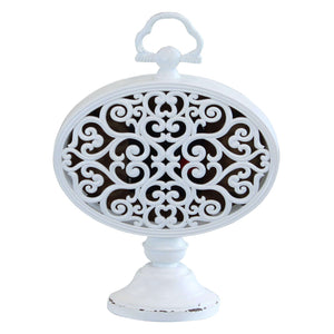 Orologio da appoggio in Acciaio Vetro cm 16 5x8 5x22 5 - FABIAN