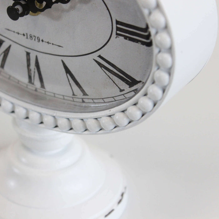 Orologio da appoggio in Acciaio Vetro cm 16 5x8 5x22 5 - FABIAN