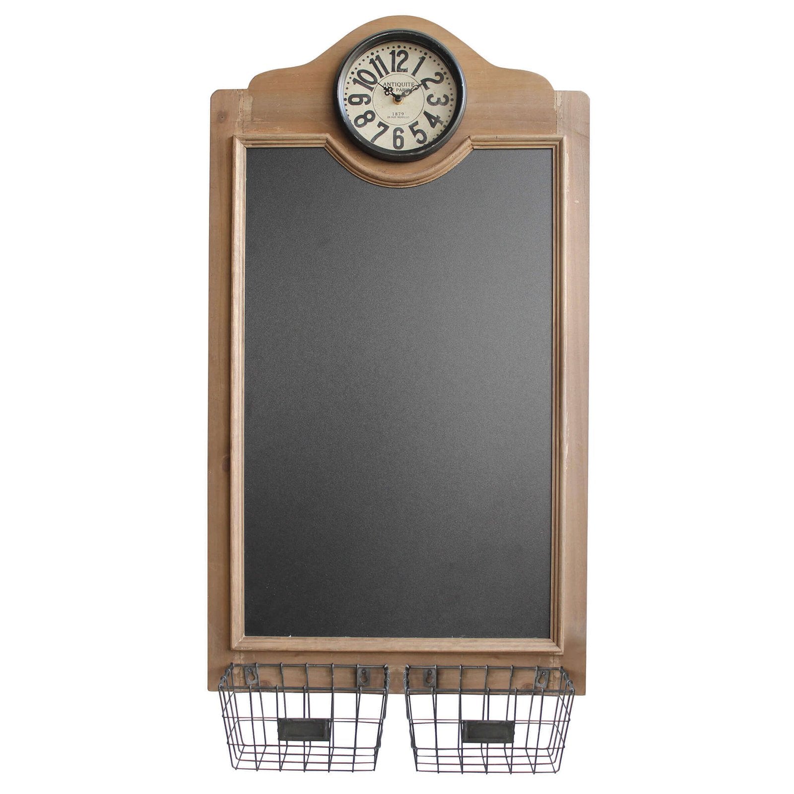 Lavagnetta con orologio in Legno cm 141x14 3x92 5 - TYE