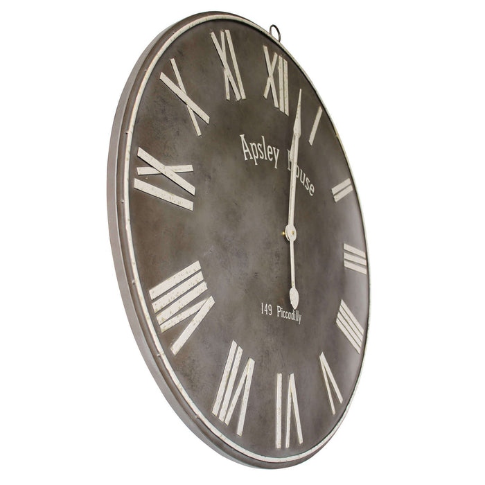 Orologio da parete XL in Legno cm 92x5x97 5 - CULLEN