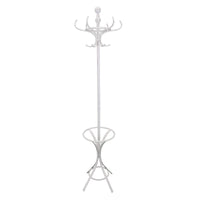 Appendiabiti da terra con portaombrelli in Acciaio cm 43x38x180 - LEMOINE