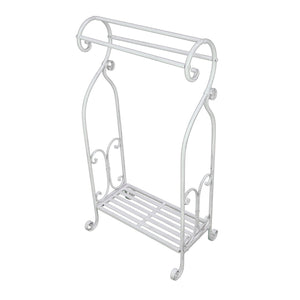 Portasciugamani in Acciaio cm 37x33x90 - DEWAYNE