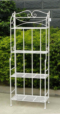 Etagère 4 piani in Acciaio cm 61x32x156 - ERN