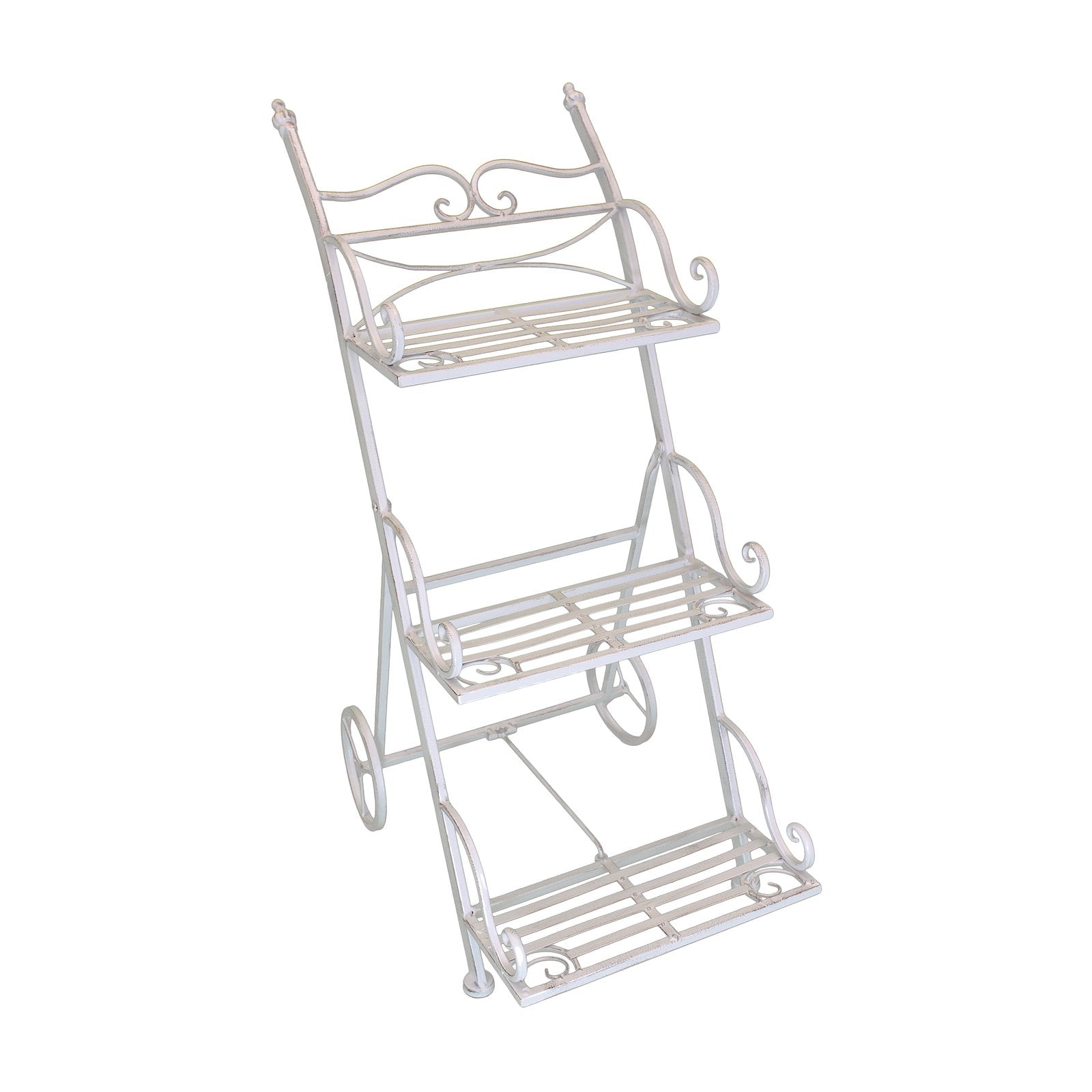 Etagère per fiori in Acciaio cm 37 5x51x81 - BARRIE