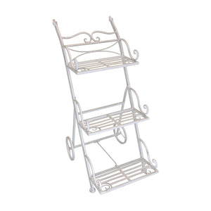 Etagère per fiori in Acciaio cm 37 5x51x81 - BARRIE