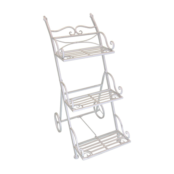 Etagère per fiori in Acciaio cm 37 5x51x81 - BARRIE