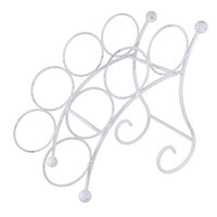 Portabottiglie stile provenzale verniciato in Acciaio cm 36 5x19x33 - VINCE