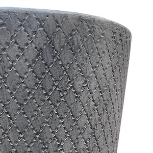 Set di 3 vasi in Fibra di argilla cm 44x44x79 - NINE