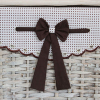 Set di 5 cesti porta biancheria in Rattan naturale cm 48x35x58 - PHILLIP