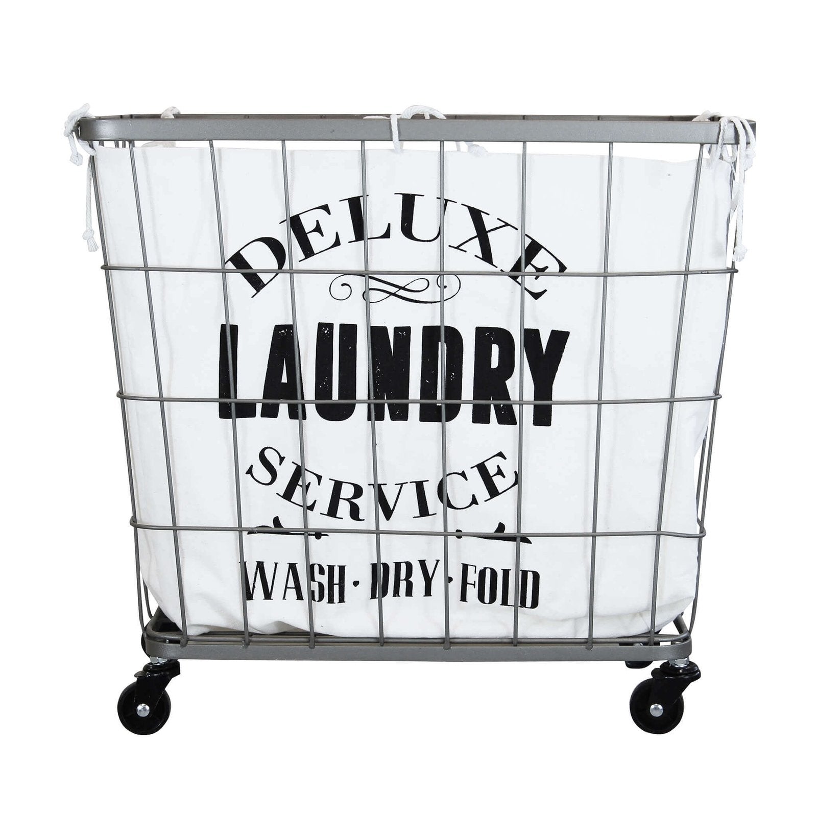 Porta biancheria in Tessuto cm 48x35 5x44 - DARWIN