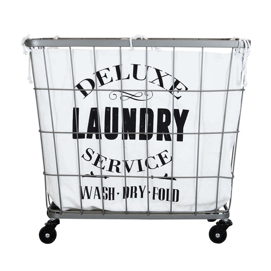 Porta biancheria in Tessuto cm 48x35 5x44 - DARWIN