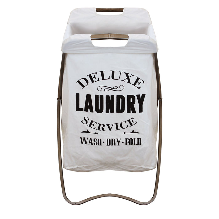 Porta biancheria in Tessuto cm 40 5x45 5x65 - HUMPHREY