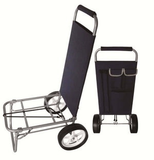 Carrello da spiaggia e campeggio Pieghevole in Acciaio Oxford cm 62 5x52x103 - DORON